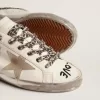 Super-Star para mujer en piel blanca con estrella de ante gris Super-Star para mujer en piel blanca con estrella de ante gris