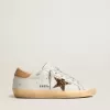 Super-Star para mujer en piel napa con estrella de piel de potro y lengüeta del talón de ante Super-Star para mujer en piel napa con estrella de piel de potro y lengüeta del talón de ante
