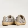 V-Star LTD para mujer en plata brillante con estrella de ante gris hielo