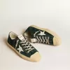 V-Star para hombre en ante verde bosque con estrella de cuero blanco V-Star para hombre en ante verde bosque con estrella de cuero blanco