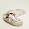 V-Star para mujer en piel con efecto vintage V-Star para mujer en piel con efecto vintage