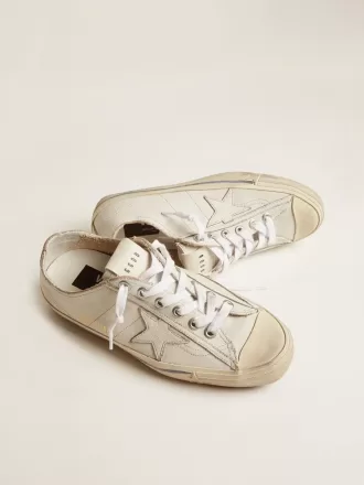 V-Star para mujer en piel con efecto vintage