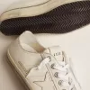 V-Star para mujer en piel con efecto vintage V-Star para mujer en piel con efecto vintage