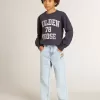 Vaqueros de denim claro para niño