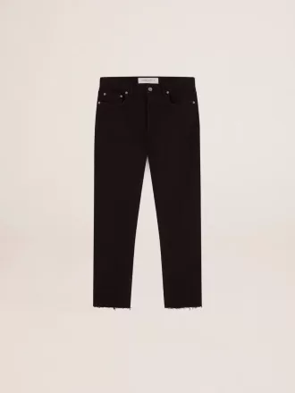 Vaqueros pitillo negros para hombre