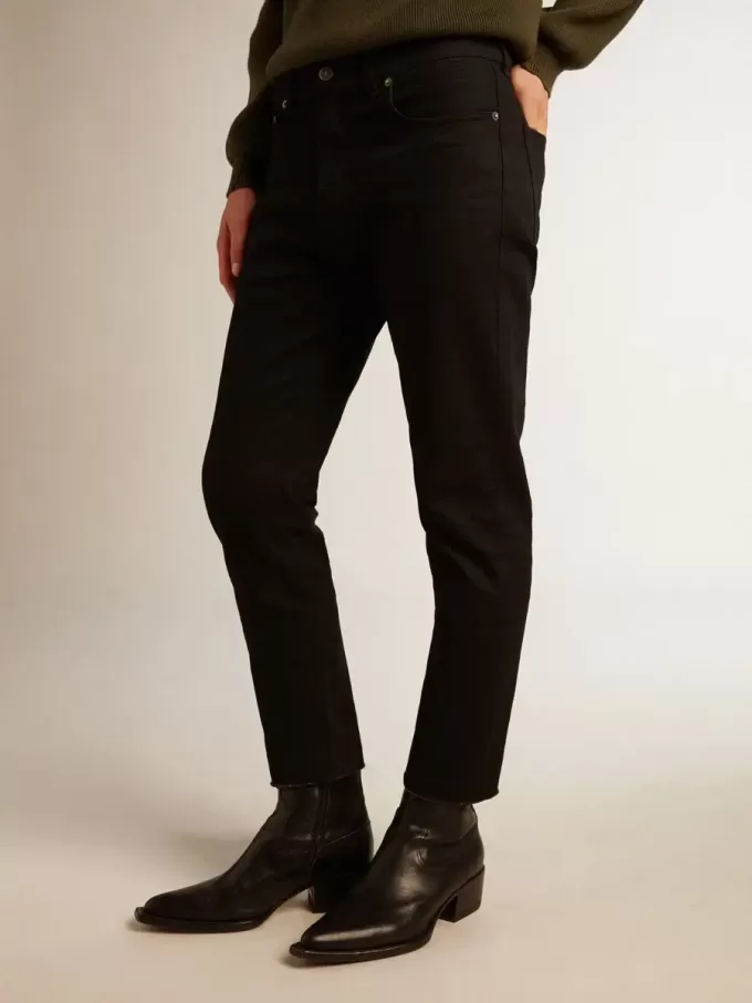 Vaqueros pitillo negros para hombre Vaqueros pitillo negros para hombre