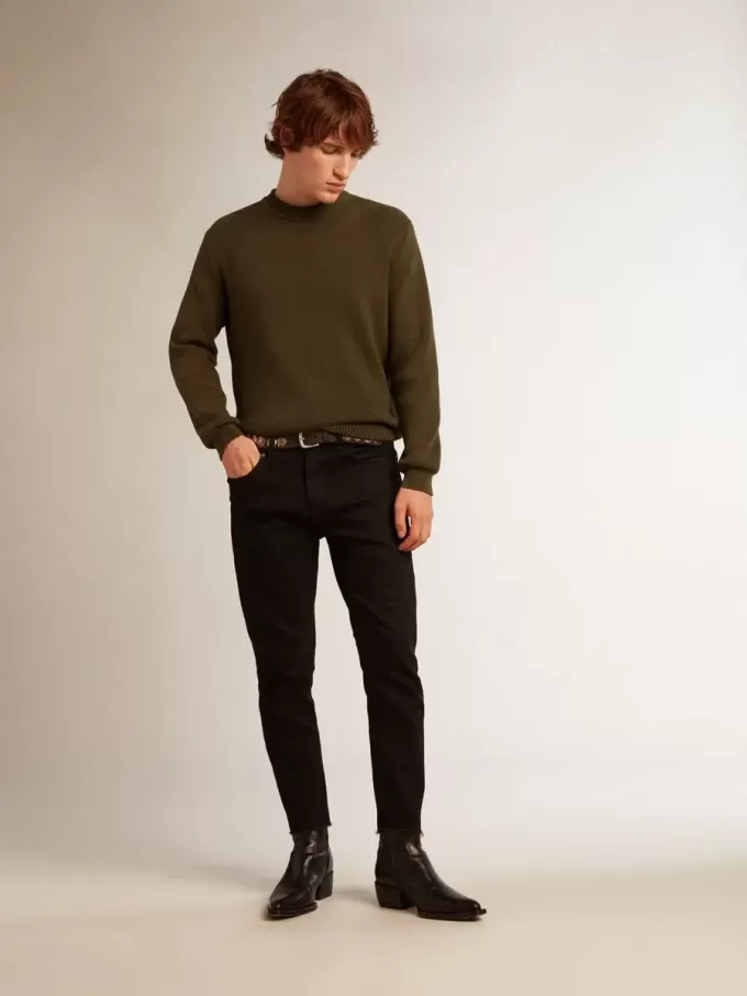 Vaqueros pitillo negros para hombre Vaqueros pitillo negros para hombre