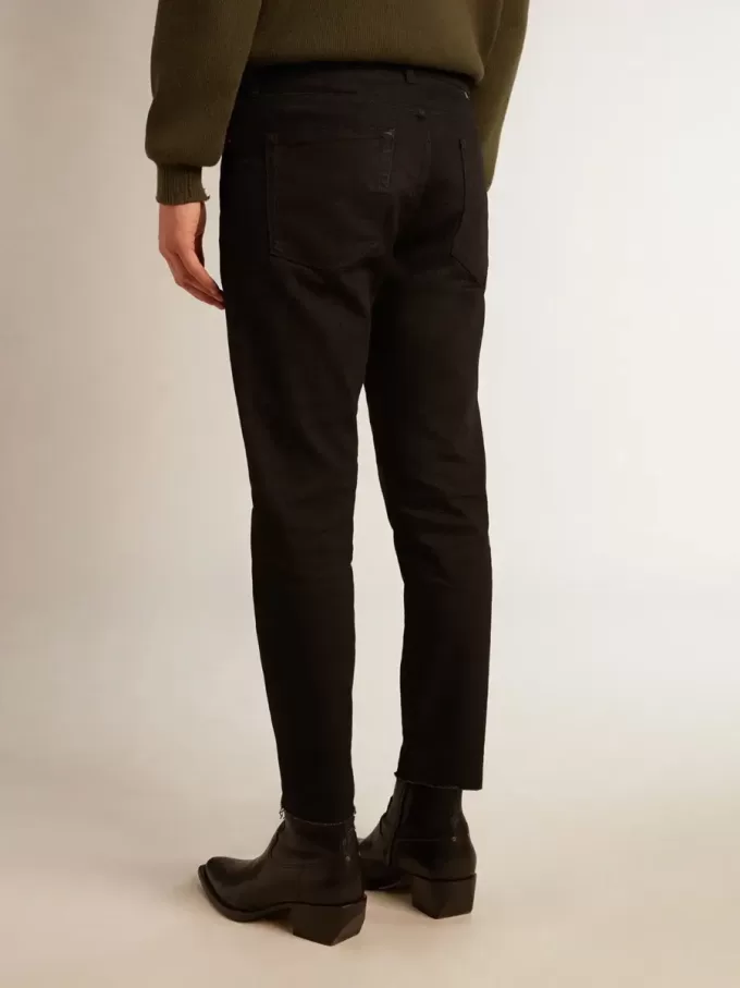 Vaqueros pitillo negros para hombre Vaqueros pitillo negros para hombre