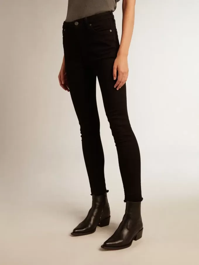 Vaqueros pitillo negros para mujer Vaqueros pitillo negros para mujer