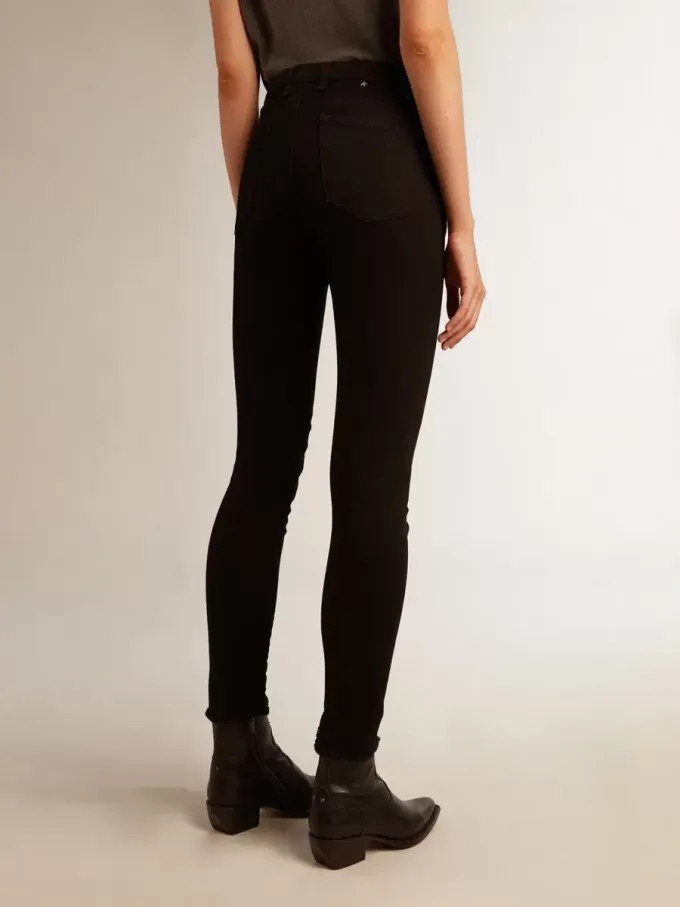 Vaqueros pitillo negros para mujer Vaqueros pitillo negros para mujer