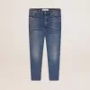 Vaqueros slim fit para hombre con lavado medio Vaqueros slim fit para hombre con lavado medio