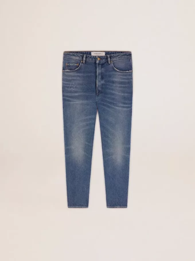 Vaqueros slim fit para hombre con lavado medio Vaqueros slim fit para hombre con lavado medio