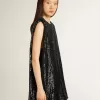 Vestido negro con lentejuelas para mujer Vestido negro con lentejuelas para mujer