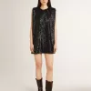 Vestido negro con lentejuelas para mujer Vestido negro con lentejuelas para mujer