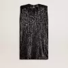 Vestido negro con lentejuelas para mujer Vestido negro con lentejuelas para mujer