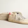 Zapatillas Ball Star LTD para mujer en piel napa y malla con estrella de ante y lengüeta de piel en el talón Zapatillas Ball Star LTD para mujer en piel napa y malla con estrella de ante y lengüeta de piel en el talón