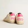 Zapatillas Ball Star LTD para mujer en piel napa y malla con estrella de ante y lengüeta de piel en el talón Zapatillas Ball Star LTD para mujer en piel napa y malla con estrella de ante y lengüeta de piel en el talón