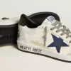 Zapatillas Ball Star para hombre en napa con estrella de piel y lengüeta metálica en el talón Zapatillas Ball Star para hombre en napa con estrella de piel y lengüeta metálica en el talón