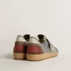 Zapatillas Ball Star para hombre en nubuck y ante con estrella metálica dorada Zapatillas Ball Star para hombre en nubuck y ante con estrella metálica dorada