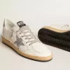 Zapatillas Ball Star Wishes para hombre en piel napa con estrella brillante y lengüeta en el talón Zapatillas Ball Star Wishes para hombre en piel napa con estrella brillante y lengüeta en el talón