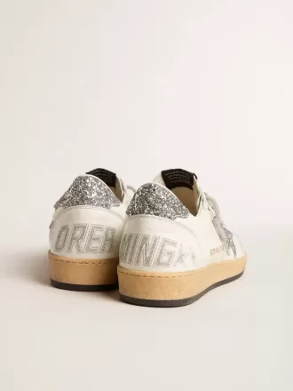Zapatillas Ball Star Wishes para mujer en piel napa con estrella brillante y lengüeta en el talón Zapatillas Ball Star Wishes para mujer en piel napa con estrella brillante y lengüeta en el talón