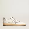 Zapatillas Ball Star Wishes para mujer en piel napa con estrella brillante y lengüeta en el talón Zapatillas Ball Star Wishes para mujer en piel napa con estrella brillante y lengüeta en el talón