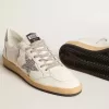Zapatillas Ball Star Wishes para mujer en piel napa con estrella brillante y lengüeta en el talón Zapatillas Ball Star Wishes para mujer en piel napa con estrella brillante y lengüeta en el talón