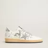 Zapatillas Ball Star Wishes para hombre en piel napa con estrella brillante y lengüeta en el talón Zapatillas Ball Star Wishes para hombre en piel napa con estrella brillante y lengüeta en el talón