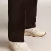 Zapatillas de running para hombre con suela de malla y napa blanca Zapatillas de running para hombre con suela de malla y napa blanca