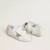 Zapatillas Old School LTD para mujer con estrella y lengüeta en el talón de cuero metalizado en oro rosa Zapatillas Old School LTD para mujer con estrella y lengüeta en el talón de cuero metalizado en oro rosa