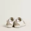 Zapatillas Old School LTD para mujer con estrella y lengüeta en el talón de cuero metalizado en oro rosa Zapatillas Old School LTD para mujer con estrella y lengüeta en el talón de cuero metalizado en oro rosa