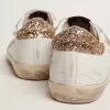 Zapatillas Old School para mujer con estrella dorada en piel laminada Zapatillas Old School para mujer con estrella dorada en piel laminada