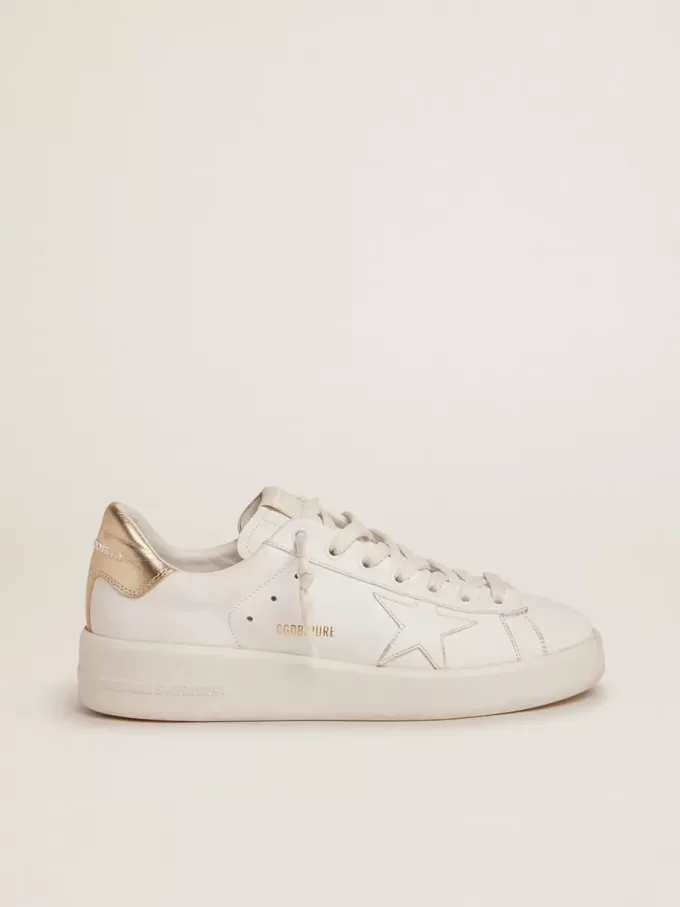 Zapatillas Purestar para mujer con lengüeta dorada en el talón