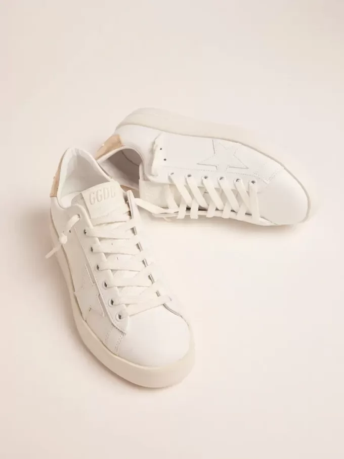 Zapatillas Purestar para mujer con lengüeta dorada en el talón