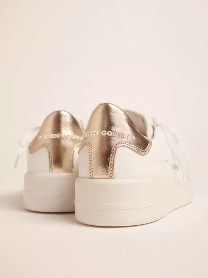 Zapatillas Purestar para mujer con lengüeta dorada en el talón