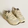 Zapatillas Running Sole LTD para hombre en nailon y napa con estrella y lengüeta en el talón de nubuck Zapatillas Running Sole LTD para hombre en nailon y napa con estrella y lengüeta en el talón de nubuck