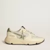 Zapatillas Running Sole LTD para mujer en nailon y napa con estrella y lengüeta en el talón de nubuck Zapatillas Running Sole LTD para mujer en nailon y napa con estrella y lengüeta en el talón de nubuck