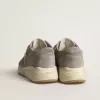 Zapatillas Running Sole para mujer en ante gris con estrella y lengüeta en el talón en ante gris Zapatillas Running Sole para mujer en ante gris con estrella y lengüeta en el talón en ante gris