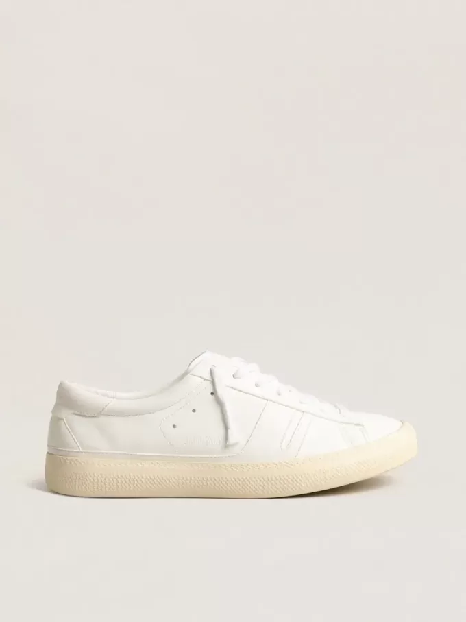 Zapatillas sostenibles Yatay Modelo 1B con parte superior blanca de origen biológico y Y blanca Zapatillas sostenibles Yatay Modelo 1B con parte superior blanca de origen biológico y Y blanca