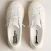 Zapatillas sostenibles Yatay Modelo 1B con parte superior blanca de origen biológico y Y blanca Zapatillas sostenibles Yatay Modelo 1B con parte superior blanca de origen biológico y Y blanca