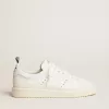 Zapatillas Starter en cuero totalmente blanco Zapatillas Starter en cuero totalmente blanco
