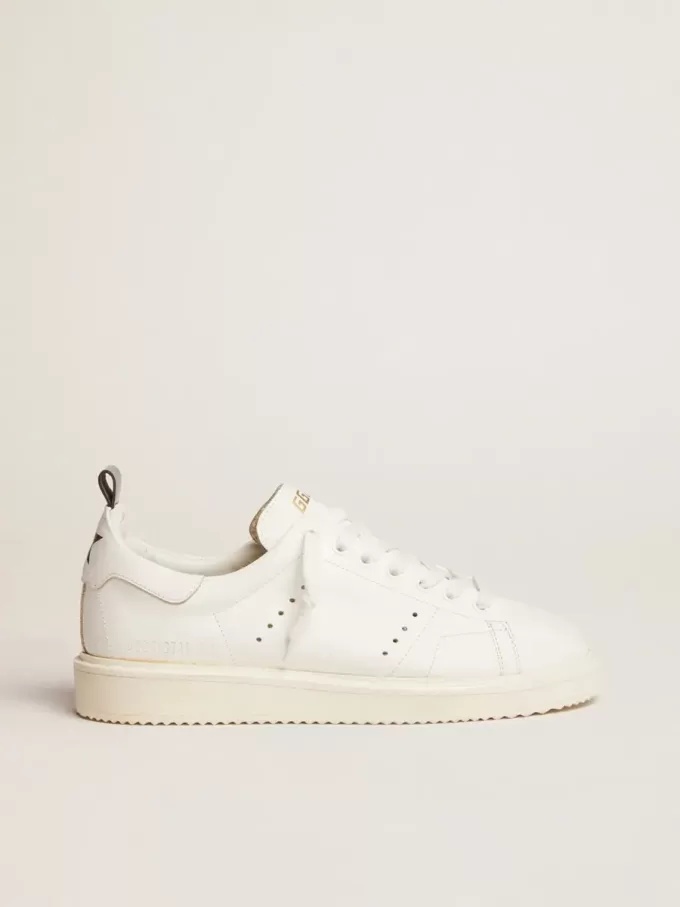 Zapatillas Starter en cuero totalmente blanco Zapatillas Starter en cuero totalmente blanco