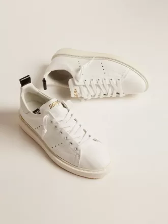 Zapatillas Starter en cuero totalmente blanco Zapatillas Starter en cuero totalmente blanco