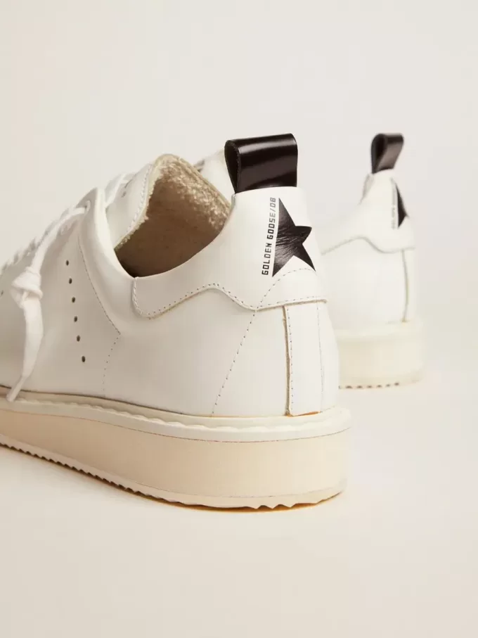 Zapatillas Starter en cuero totalmente blanco Zapatillas Starter en cuero totalmente blanco