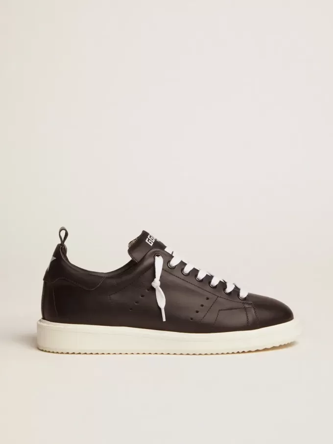 Zapatillas Starter en piel totalmente negra Zapatillas Starter en piel totalmente negra