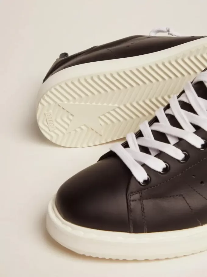 Zapatillas Starter en piel totalmente negra Zapatillas Starter en piel totalmente negra