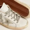 Zapatillas Super-Star para hombre con estrella de ante y lengüeta marrón en el talón Zapatillas Super-Star para hombre con estrella de ante y lengüeta marrón en el talón