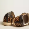Zapatillas Super-Star para mujer en piel con estampado de leopardo Zapatillas Super-Star para mujer en piel con estampado de leopardo
