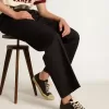 Zapatillas V-Star para hombre en piel napa negra con estrella de piel negra Zapatillas V-Star para hombre en piel napa negra con estrella de piel negra