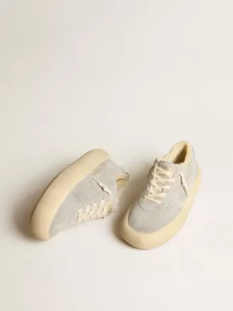 Zapatos Space-Star para mujer en ante gris hielo con forro de borreguillo